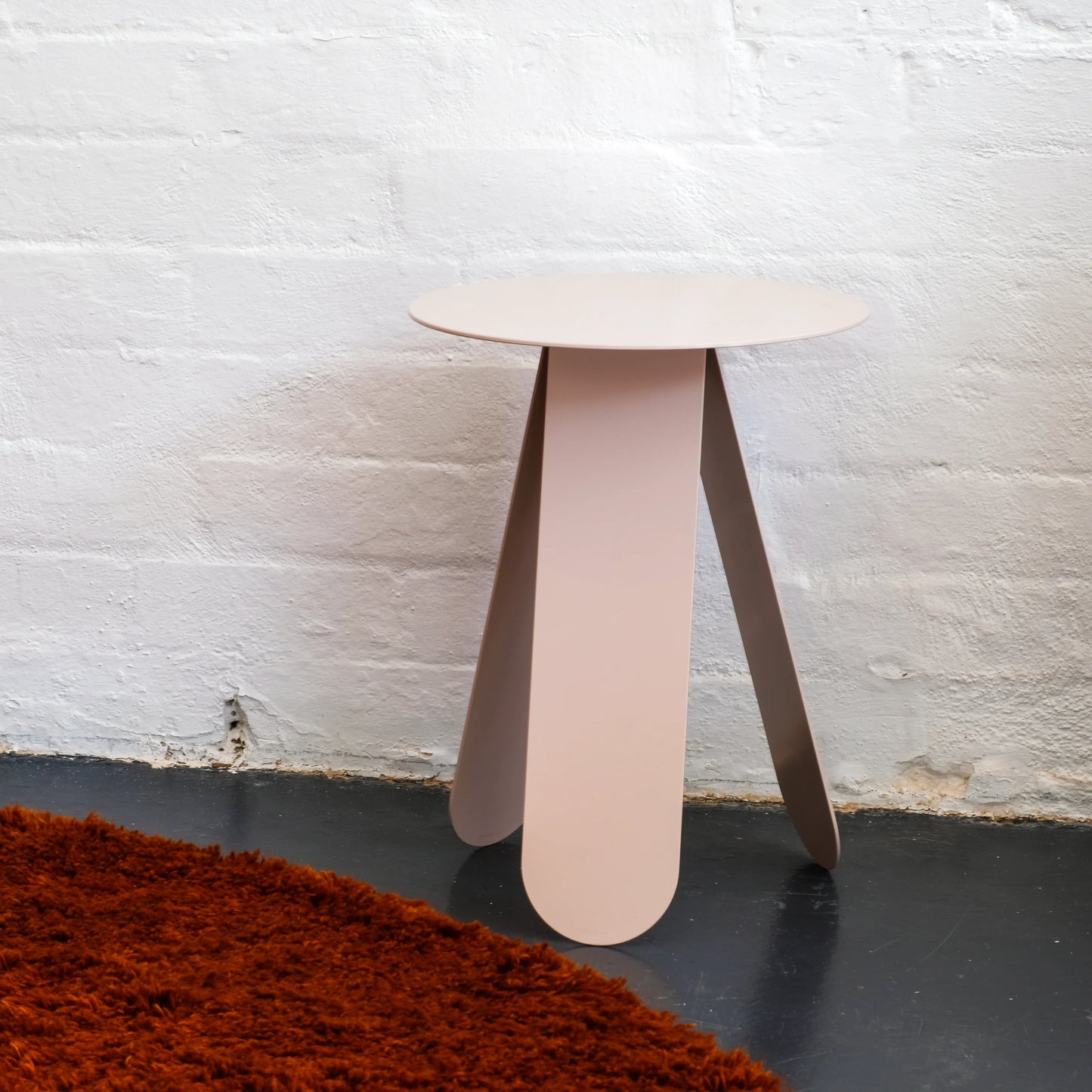 Reggie steel side table