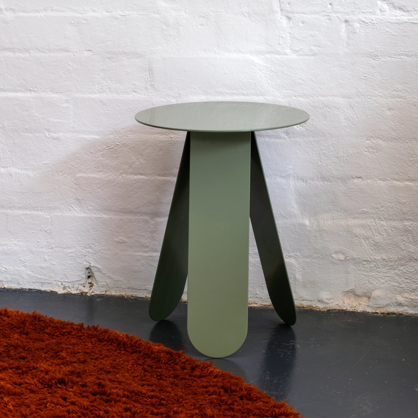 Reggie steel side table