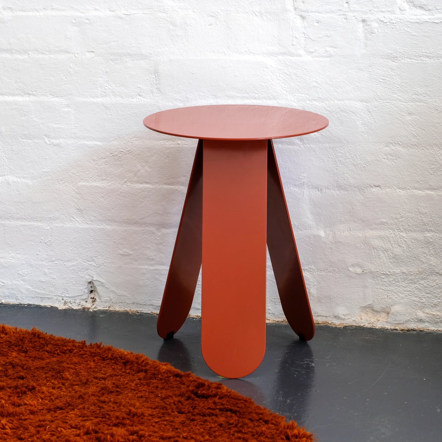 Reggie steel side table