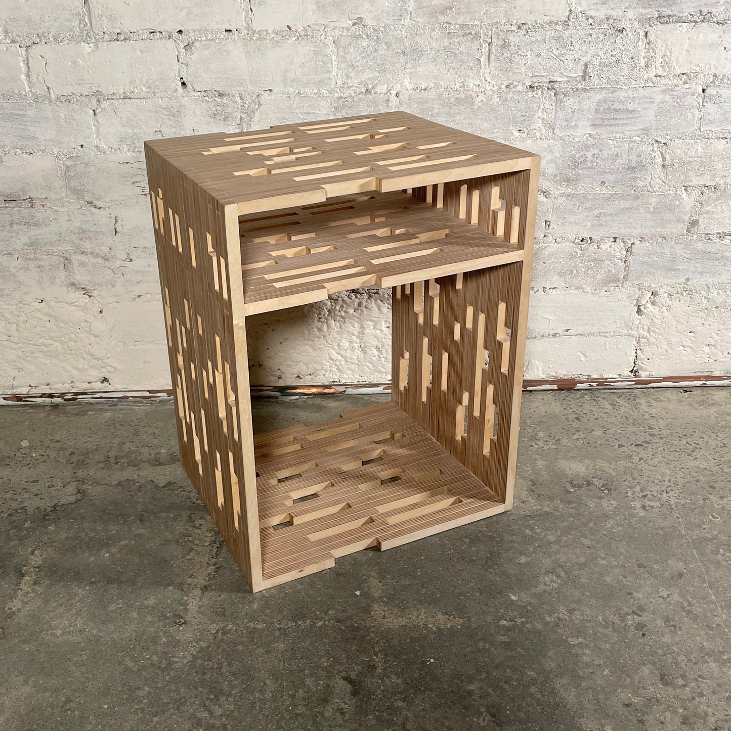 neuf crate side table