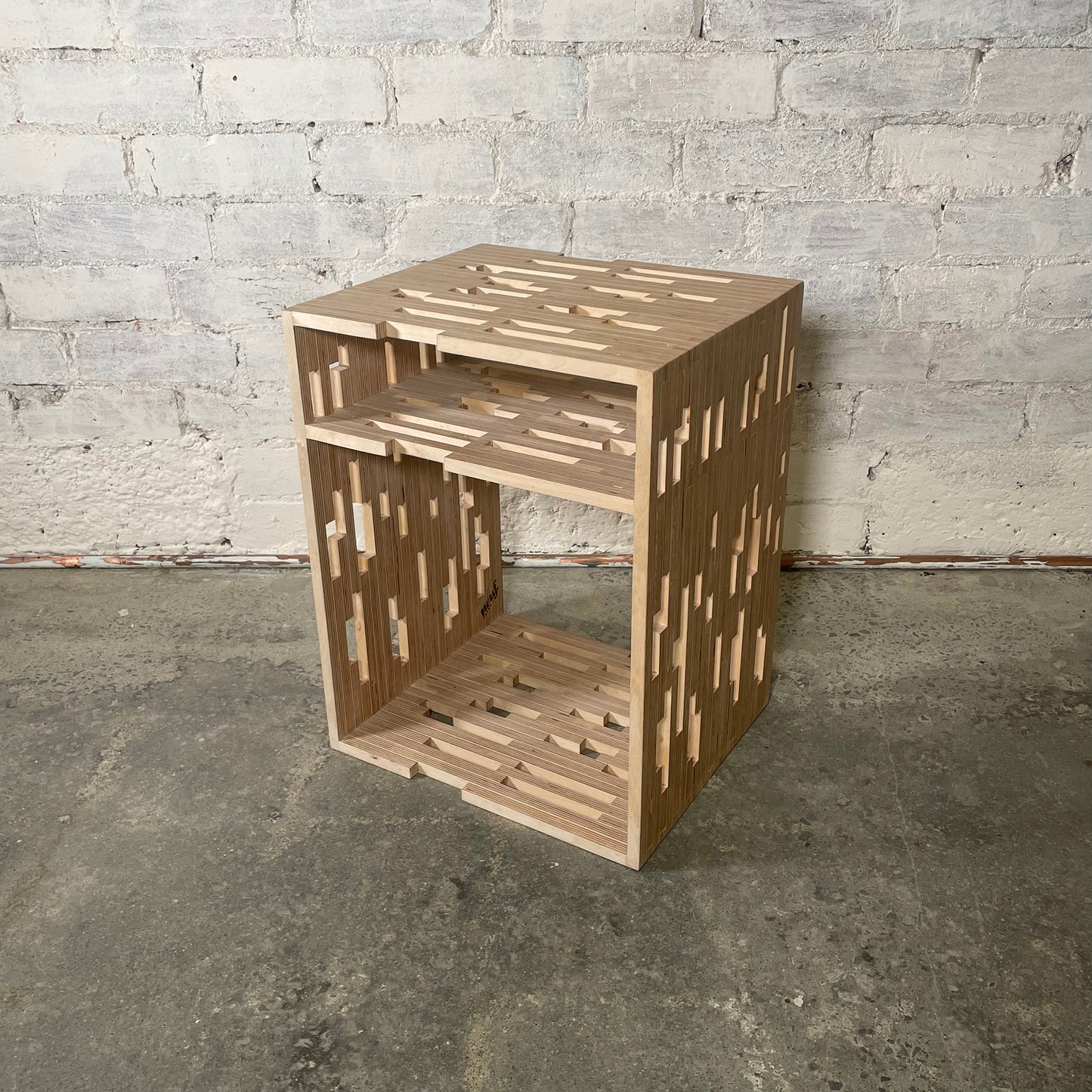 neuf crate side table
