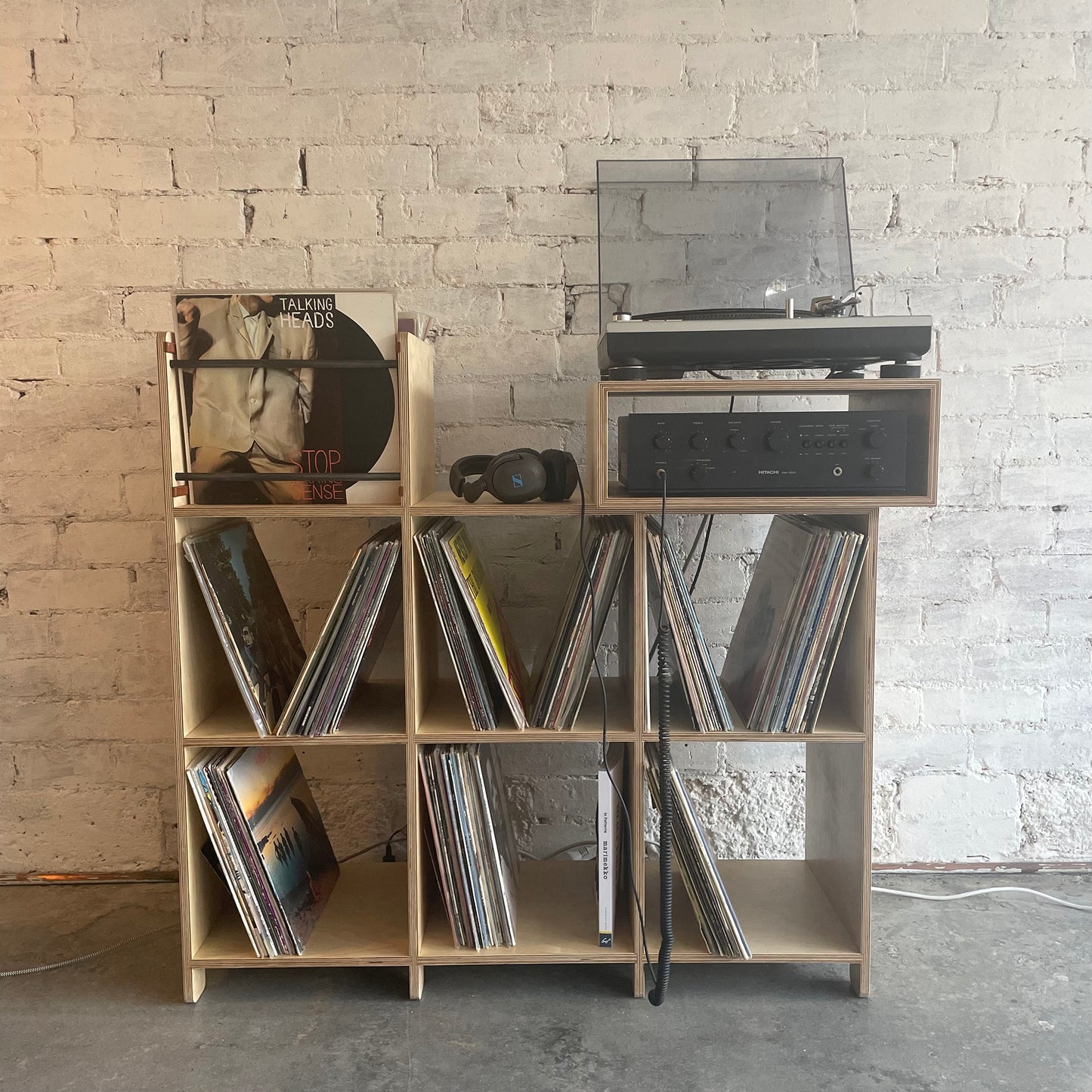 entzun vinyl record console