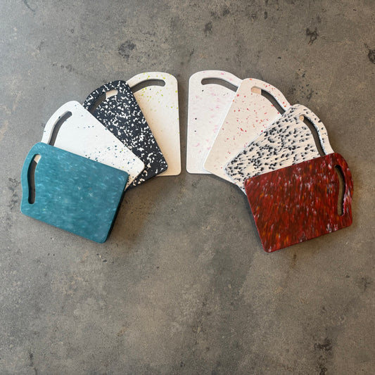 Recycled plastic chopping board