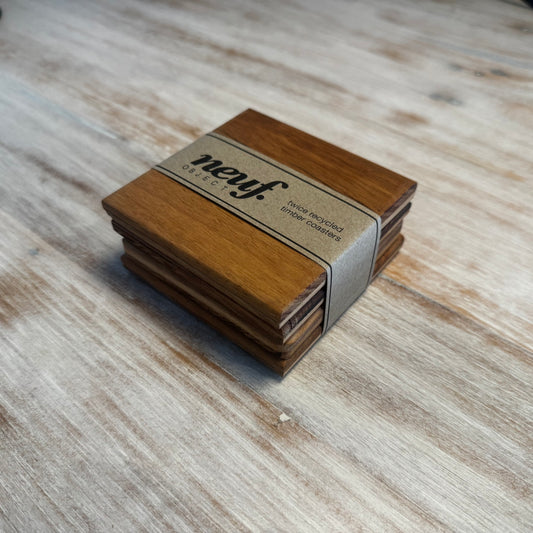 Recycled Timber Coasters