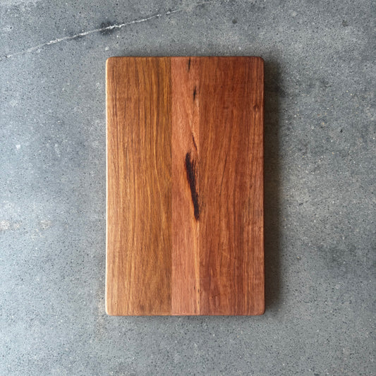 Recycled timber chopping board